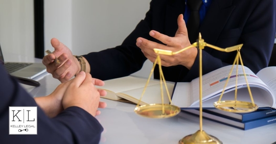 person talking a criminal defense lawyer