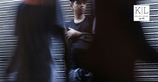 moody teenager